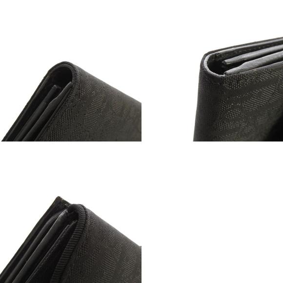 Christian Dior Trotter Pattern Long Wallet Coin Purse Nylon Leather - Picture 10 of 10